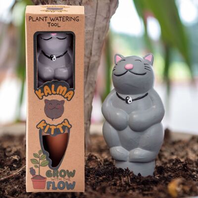 Boxer Gifts Grow with the Flow Kitty - Terracotta Watering Spikes Multicolor Boxer Gifts Grow with the Flow Kitty - Terracotta Watering Spikes Multicolor