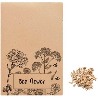 MidOcean Seedlopebee Bee Flower Seeds in Beige Beige MidOcean Seedlopebee Bee Flower Seeds in Beige Beige