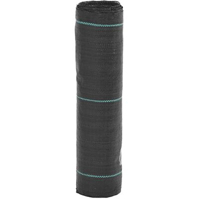 Berkfield Home Weed Membrane Black 0.5x10 m PP Black Berkfield Home Weed Membrane Black 0.5x10 m PP Black