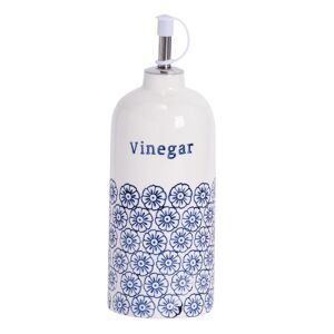 Nicola Spring Hand-Printed Vinegar Pourer Bottle 500ml