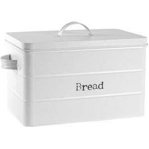 Harbour Housewares Vintage Metal Kitchen Bread Bin 40cm