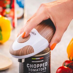 Cooks Professional Electric Tin Can Opener Automatic One Touch Battery Operated