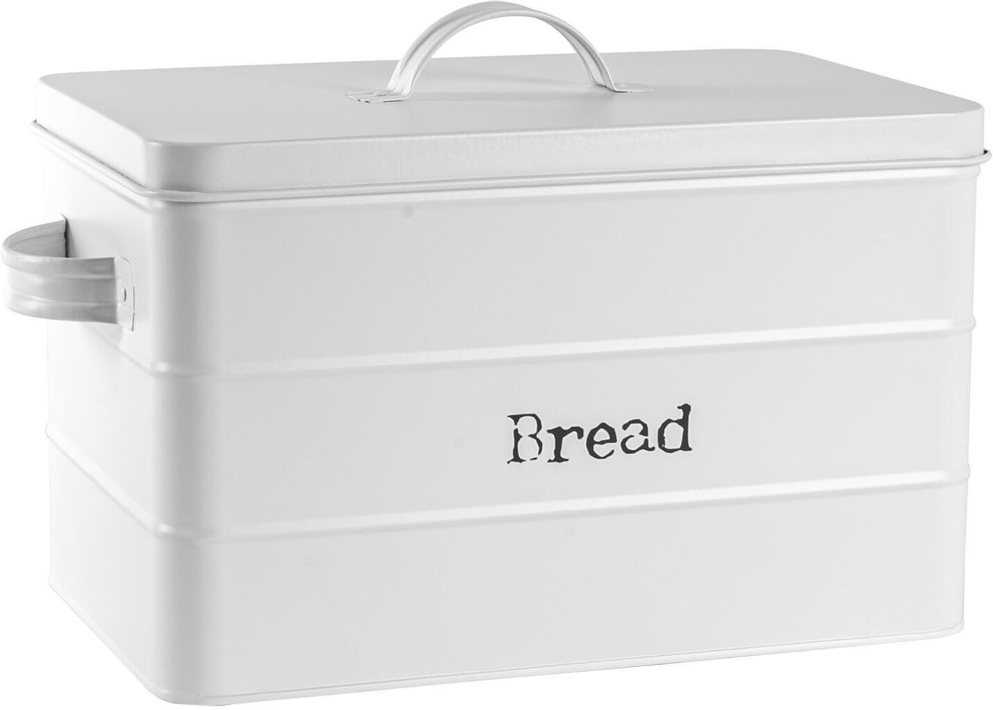 Harbour Housewares Vintage Metal Kitchen Bread Bin 40cm