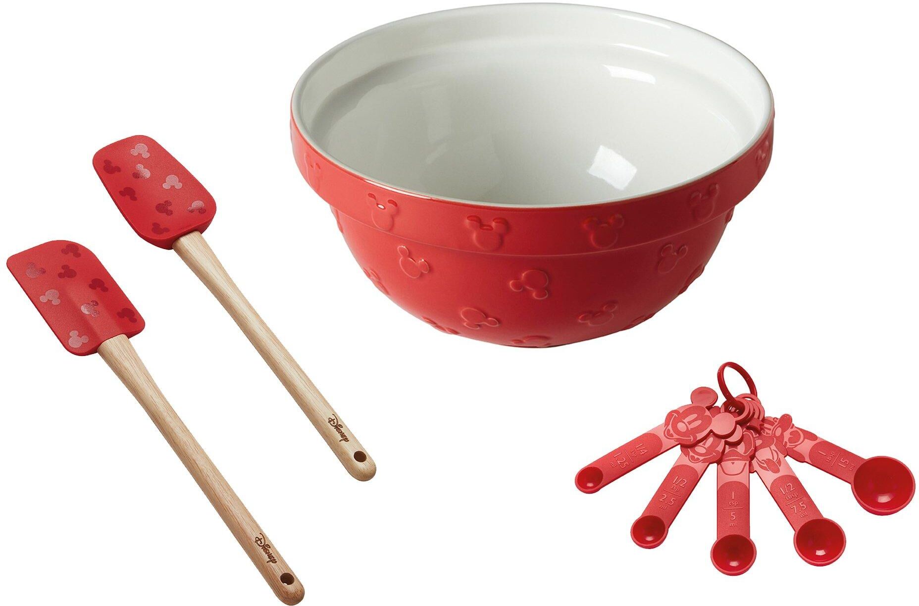 Prestige Disney Bake with Mickey: Mixing Bowl & Kitchen Utensils Set