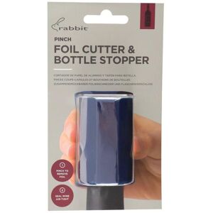 Rabbit Lever Corkscrew with Foil Cutter in Black Black Rabbit Lever Corkscrew with Foil Cutter in Black Black