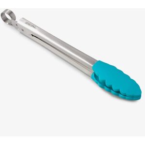 Zeal Silicone Cooking Tongs 25cm in Aqua Aqua Zeal Silicone Cooking Tongs 25cm in Aqua Aqua