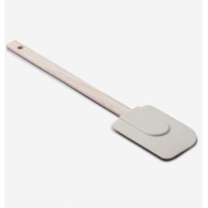 Zeal Silicone Spatula with Wooden Handle in Cream Cream Zeal Silicone Spatula with Wooden Handle in Cream Cream