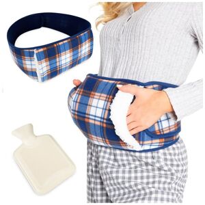 CityComfort Waist Hot Water Bottle Check Multicolor CityComfort Waist Hot Water Bottle Check Multicolor