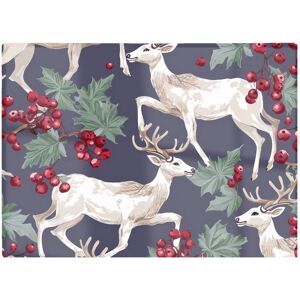 Warren Reed - Designer Reindeers & Holly Chopping Board Multicolor Warren Reed - Designer Reindeers & Holly Chopping Board Multicolor