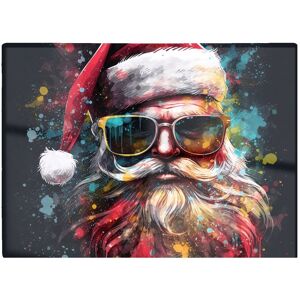 Warren Reed - Designer Splashart Santa Claus In Glasses Chopping Board Multicolor Warren Reed - Designer Splashart Santa Claus In Glasses Chopping Board Multicolor
