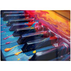 Warren Reed - Designer Colorful Melody: A Piano'S Dream Chopping Board Multicolor Warren Reed - Designer Colorful Melody: A Piano'S Dream Chopping Board Multicolor