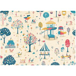 Warren Reed - Designer A Day At The Fair Chopping Board Multicolor Warren Reed - Designer A Day At The Fair Chopping Board Multicolor