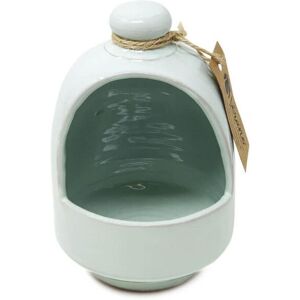 Verano Spanish Ceramics Rustic Pastel Fully Dipped Terracotta Kitchen Dining Salt Pig (D) 11cm in Light Green Light Green Verano Spanish Ceramics Rustic Pastel Fully Dipped Terracotta Kitchen Dining Salt Pig (D) 11cm in Light Green Light Green