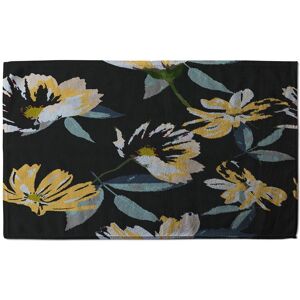 Benjamin Tate Design Yellow Flowers On Green Stylish KitchenTowel Yellow Benjamin Tate Design Yellow Flowers On Green Stylish KitchenTowel Yellow