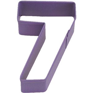 Anniversary House Number 7 Poly-Resin Coated Cookie Cutter in Purple Purple Anniversary House Number 7 Poly-Resin Coated Cookie Cutter in Purple Purple