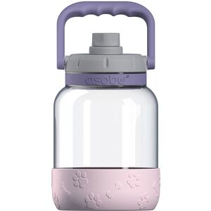 asobu Tritan Water Bottle with Dog Bowl Pink 1.5 Litre Pink asobu Tritan Water Bottle with Dog Bowl Pink 1.5 Litre Pink