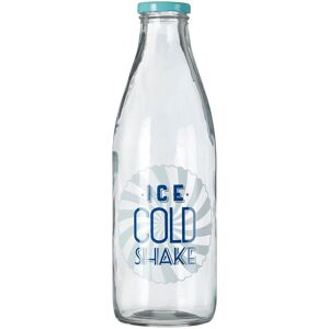 Orsina Long Body Glass Bottle With Metal Lid, Tapered Glass Jars With Metal Lid, Versatile Glass Jars With Lid in Clear Clear Orsina Long Body Glass Bottle With Metal Lid, Tapered Glass Jars With Metal Lid, Versatile Glass Jars With Lid in Clear Clear