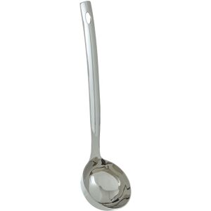 Orsina Elegant Copper Finish Ladle, Premium Copper Plated Serving Spoon, Kitchen Cooking Tool With Long Handle in Grey Grey Orsina Elegant Copper Finish Ladle, Premium Copper Plated Serving Spoon, Kitchen Cooking Tool With Long Handle in Grey Grey
