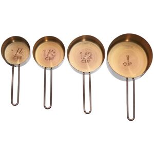Premier Housewares Alchemist Measuring Spoons Rose Gold in Bronze Bronze Premier Housewares Alchemist Measuring Spoons Rose Gold in Bronze Bronze