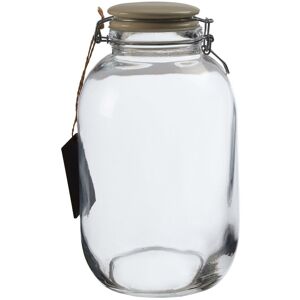 Orsina Durable Large Storage Jar, Stylish Glass Jar With Lid For Kitchen Counter, Versatile Airtight Storage Jar in Clear Clear Orsina Durable Large Storage Jar, Stylish Glass Jar With Lid For Kitchen Counter, Versatile Airtight Storage Jar in Clear Clear