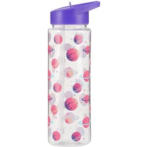 Orsina Durable Purple Space Water Bottle, Portable Spout Lock Bottle, Robust PP Plastic Transparent Outer Bottle Purple Orsina Durable Purple Space Water Bottle, Portable Spout Lock Bottle, Robust PP Plastic Transparent Outer Bottle Purple