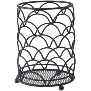 Premier Housewares Vertex Deco Utensil Holder Black Black Premier Housewares Vertex Deco Utensil Holder Black Black