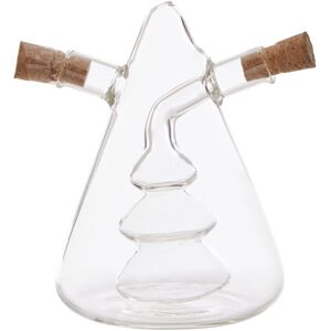 Orsina Innovative Oil & Vinegar Round Inner Bottle, Two In One Design Oil Dispenser, Precised Vinegar Sprayer in Clear Clear Orsina Innovative Oil & Vinegar Round Inner Bottle, Two In One Design Oil Dispenser, Precised Vinegar Sprayer in Clear Clear