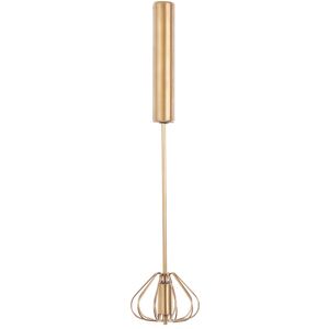 Orsina Innovative Press & Spin Light Gold 26cm Whisk, Durable Stainless Steel Whisk, Effortless Mixing Best Whisk Gold Orsina Innovative Press & Spin Light Gold 26cm Whisk, Durable Stainless Steel Whisk, Effortless Mixing Best Whisk Gold