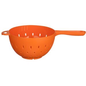Orsina Sturdy Orange Plastic Colander with Large Holes, Efficient Strainer for Kitchen Use, Ideal For Draining Pasta Orange Orsina Sturdy Orange Plastic Colander with Large Holes, Efficient Strainer for Kitchen Use, Ideal For Draining Pasta Orange