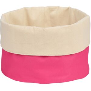 Orsina Folded Design Round Bread Basket in Pink Pink Orsina Folded Design Round Bread Basket in Pink Pink