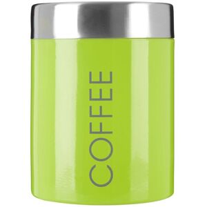 Orsina Black Enamel Coffee Canister, Glossy Metal Storage Jar With Airtight Lid For Freshness, Durable & Stylish in Lime Lime Orsina Black Enamel Coffee Canister, Glossy Metal Storage Jar With Airtight Lid For Freshness, Durable & Stylish in Lime Lime