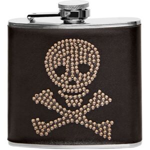 Orsina Durable Hip Flask, Versatile & Practical Hip Flask For Best Man Gift, Perfect Gifting Steel Alcohal Flask in Black Black Orsina Durable Hip Flask, Versatile & Practical Hip Flask For Best Man Gift, Perfect Gifting Steel Alcohal Flask in Black Black