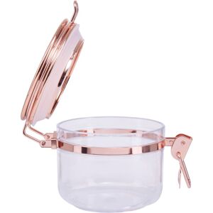 Orsina Elegant Jar With Copper Lid 450 ml, Durable Retro Design Glass Jar With Lid, Sleek Airtight Storage Jar in Clear Clear Orsina Elegant Jar With Copper Lid 450 ml, Durable Retro Design Glass Jar With Lid, Sleek Airtight Storage Jar in Clear Clear