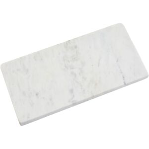 Orsina White Marble Rectangular Chopping Or Serving Board, Durable Natural Stone Board For Kitchen Use White Orsina White Marble Rectangular Chopping Or Serving Board, Durable Natural Stone Board For Kitchen Use White