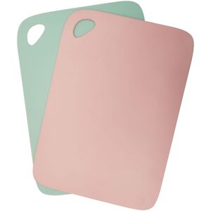 Orsina Set of 2 Flexible Chopping Boards, Non-Stick Pink & Green Plastic Chopping Board Set, Set of 2 Cutting Mats Multicolor Orsina Set of 2 Flexible Chopping Boards, Non-Stick Pink & Green Plastic Chopping Board Set, Set of 2 Cutting Mats Multicolor