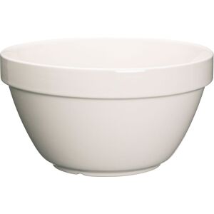 KitchenCraft Stoneware Pudding Basin, 1.5L in White White KitchenCraft Stoneware Pudding Basin, 1.5L in White White