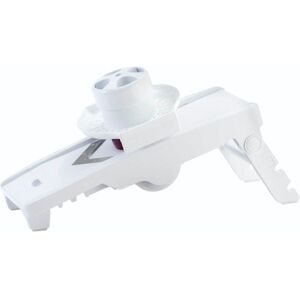 KitchenCraft 'V' Shaped Super Slicer with Five Blades & Storage Box in White White KitchenCraft 'V' Shaped Super Slicer with Five Blades & Storage Box in White White