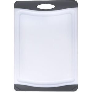 MasterClass Set of 2 Anti-Microbial Non-Slip Chopping Boards, Medium & Large in White White MasterClass Set of 2 Anti-Microbial Non-Slip Chopping Boards, Medium & Large in White White