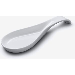 WM Bartleet & Sons Porcelain Spoon Rest in White White WM Bartleet & Sons Porcelain Spoon Rest in White White
