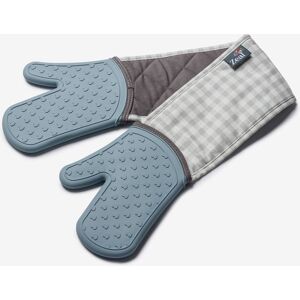 Zeal Steam Stop Waterproof Silicone Double Oven Gloves in Duck Egg Blue Duck Egg Blue Zeal Steam Stop Waterproof Silicone Double Oven Gloves in Duck Egg Blue Duck Egg Blue