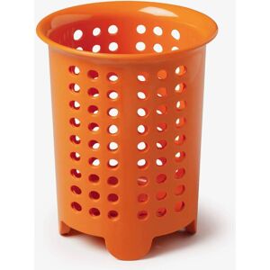 Zeal Melamine Cutlery Drainer Utensil Pot in Orange Orange Zeal Melamine Cutlery Drainer Utensil Pot in Orange Orange