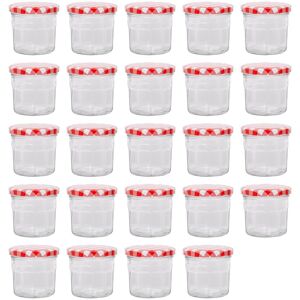 Argon Tableware - Jam Jars - 130ml - 24pc - Glass with Lids Argon Tableware - Jam Jars - 130ml - 24pc - Glass with Lids