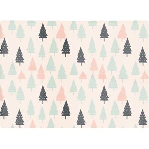 Warren Reed - Designer Christmas Tree Silhouette Pattern Glass Chopping Board in Green Green Warren Reed - Designer Christmas Tree Silhouette Pattern Glass Chopping Board in Green Green