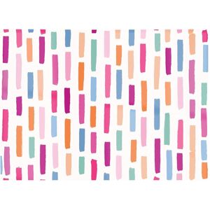 Warren Reed - Designer Vertical Abstract Brush Pattern Glass Chopping Board in Pink Pink Warren Reed - Designer Vertical Abstract Brush Pattern Glass Chopping Board in Pink Pink