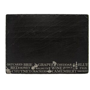 Selbrae House Slate Cheese Board - Antipasti in Dark Grey Size: 1 Pack Dark Grey 1 Pack Selbrae House Slate Cheese Board - Antipasti in Dark Grey Size: 1 Pack Dark Grey 1 Pack