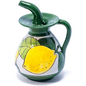 Verano Spanish Ceramics Signature Hand Painted Lemons Traditional Ceramic Kitchen Dining Fluted Pourer (H) 20cm Multicolor Verano Spanish Ceramics Signature Hand Painted Lemons Traditional Ceramic Kitchen Dining Fluted Pourer (H) 20cm Multicolor