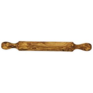 Verano Spanish Ceramics Olive Wood Natural Grained Kitchen Baking Wooden Rolling Pin 40cm Natural Verano Spanish Ceramics Olive Wood Natural Grained Kitchen Baking Wooden Rolling Pin 40cm Natural
