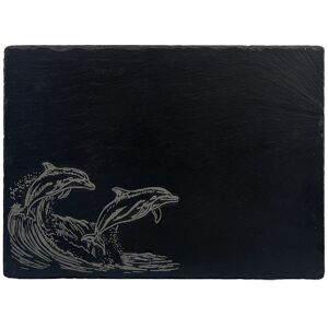 Selbrae House Slate Cheese Board - Dolphin in Dark Grey Size: 1 Pack Dark Grey 1 Pack Selbrae House Slate Cheese Board - Dolphin in Dark Grey Size: 1 Pack Dark Grey 1 Pack