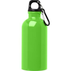 Floso Stainless Steel Single Wall 400ml Water Bottle in Green Green Floso Stainless Steel Single Wall 400ml Water Bottle in Green Green