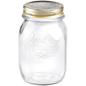Bormioli Rocco Quattro Stagioni Glass Storage Jar 500ml in Clear Clear Bormioli Rocco Quattro Stagioni Glass Storage Jar 500ml in Clear Clear